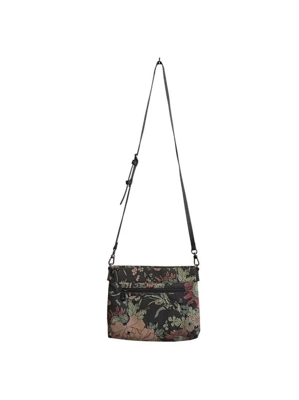 Sakroots Camden Small Floral Cotton Canvas Crossbody Purse
